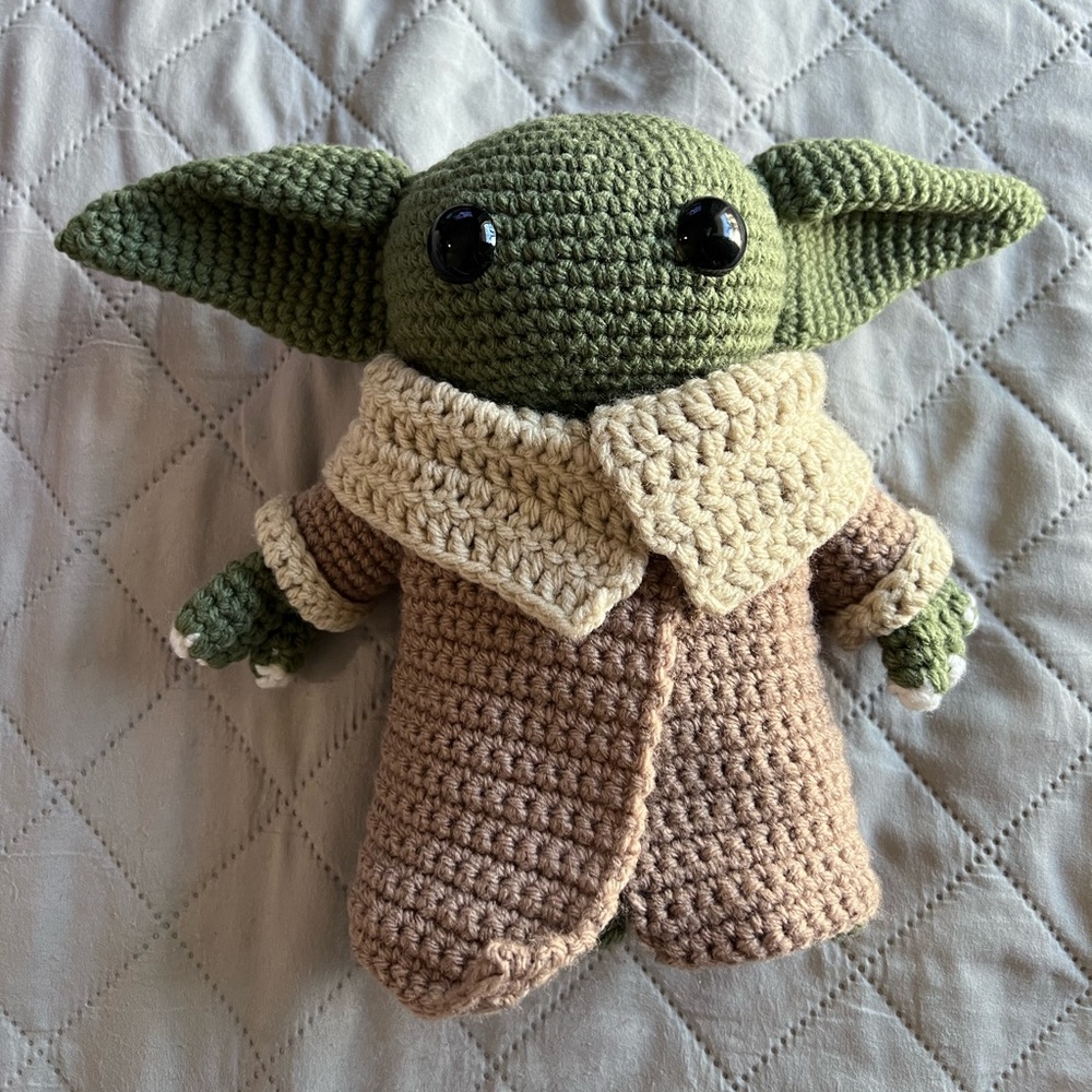 Amigurumi Crochet Grogu/Baby Yoda